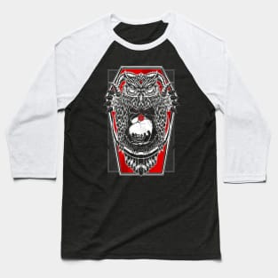 Darkness Owl Baseball T-Shirt